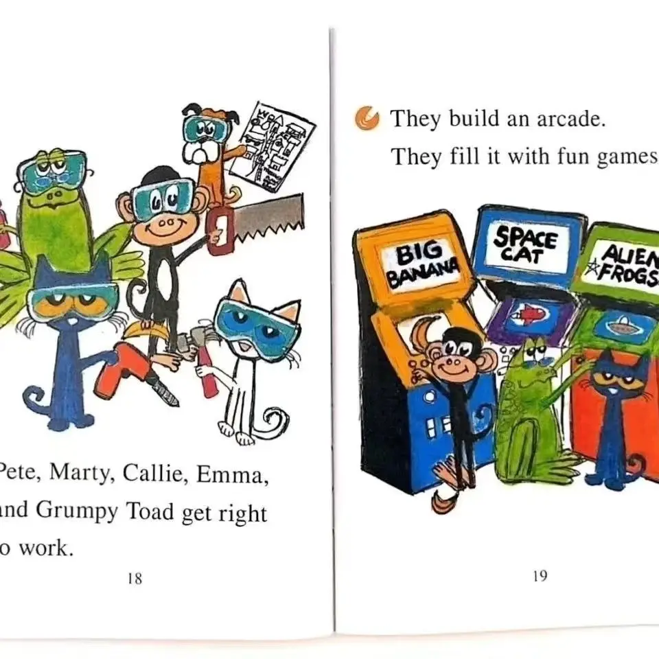 Рисунок 5 - Pete cat book детская книга с фотографиями