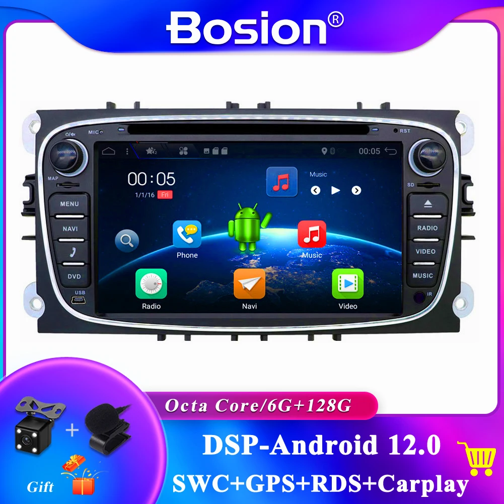2 Din Android 12 ΠΠ²ΡΠΎΠΌΠΎΠ±ΠΈΠ»ΡΠ½ΡΠΉ DVD ΠΌΡΠ»ΡΡΠΈΠΌΠ΅Π΄ΠΈΠΉΠ½ΡΠΉ ΠΏΠ»Π΅Π΅Ρ GPS Π½Π°Π²ΠΈΠ³Π°ΡΠΎΡ Π΄Π»Ρ Ford Focus 2 Mondeo Galaxy S-Max Wifi Π°Π²ΡΠΎΠΌΠΎΠ±ΠΈΠ»ΡΠ½ΠΎΠ΅ ΡΠ°Π΄ΠΈΠΎ ΡΡΠ΅ΡΠ΅ΠΎ DSP Carplay 4 + 64G 2 Din Android 12 ΠΠ²ΡΠΎΠΌΠΎΠ±ΠΈΠ»ΡΠ½ΡΠΉ DVD ΠΌΡΠ»ΡΡΠΈΠΌΠ΅Π΄ΠΈΠΉΠ½ΡΠΉ ΠΏΠ»Π΅Π΅Ρ GPS Π½Π°Π²ΠΈΠ³Π°ΡΠΎΡ Π΄Π»Ρ Ford Focus 2 Mondeo Galaxy S-Max Wifi Π°Π²ΡΠΎΠΌΠΎΠ±ΠΈΠ»ΡΠ½ΠΎΠ΅ ΡΠ°Π΄ΠΈΠΎ ΡΡΠ΅ΡΠ΅ΠΎ DSP Carplay 4 + 64G