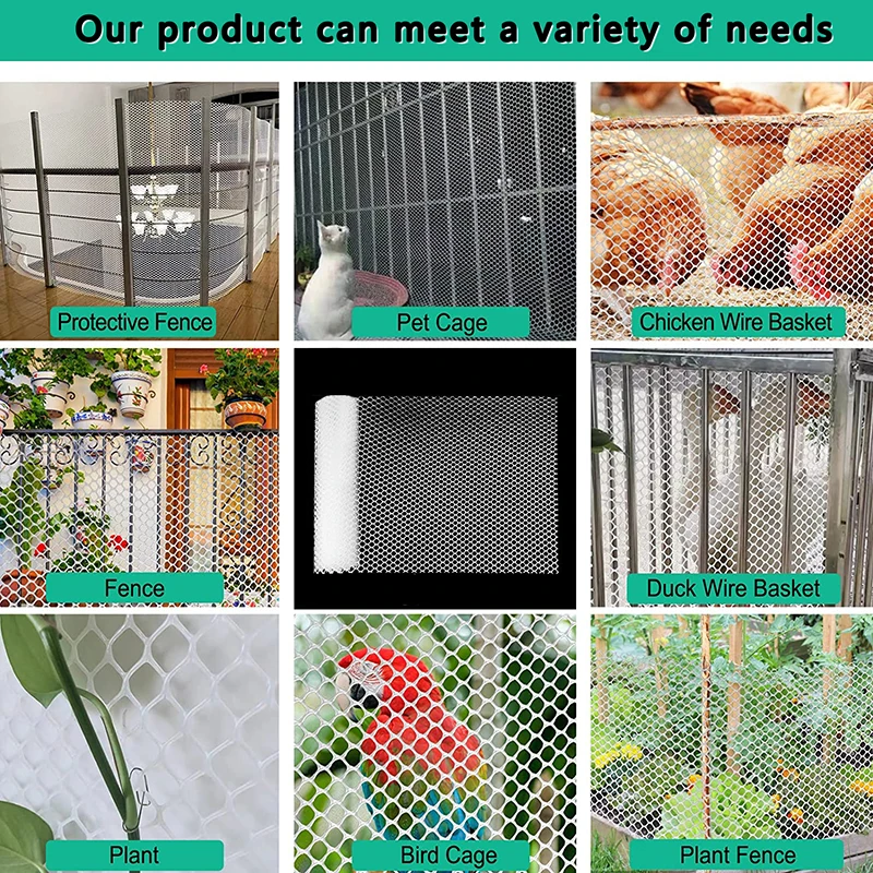 Сетка защитная для садоводства пластиковая сетка с отверстиями 8 мм балконов