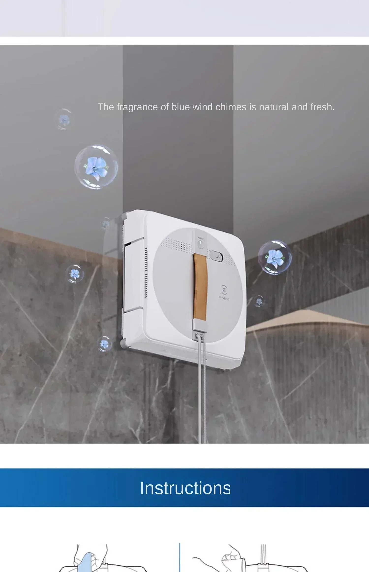 Фото Оригинальное чистящее средство Hop ECOVACS WINBOT, совместимое со всеми моделями Winbot W2 OMNI/W2 PRO/W2 PRO OMNI/W1 PRO/WINBOT MINI, 230 мл №1