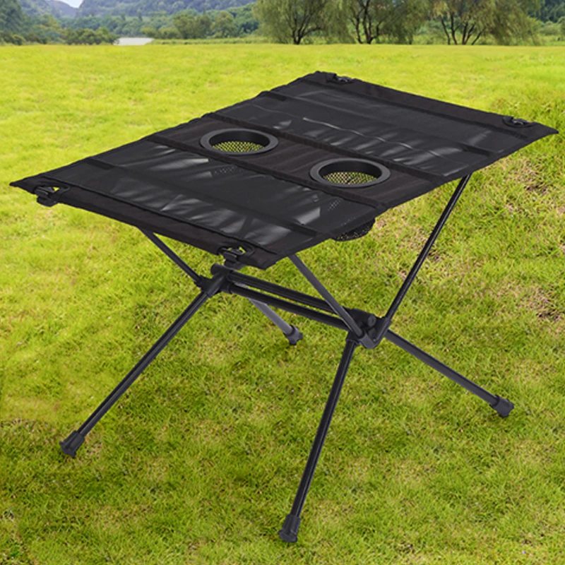 

Outdoor Foldable Table Camping Table Desk Beach Hiking Climbing Fishing Picnic Folding Table Camping Supplies Wholesale