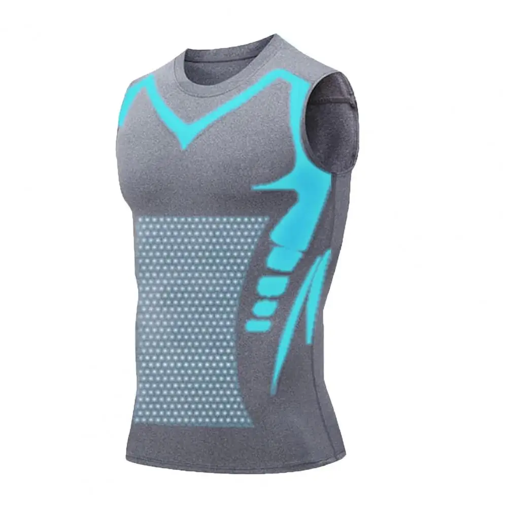 Термальный корректирующий жилет для тела мужской высокоэластичный облегающий