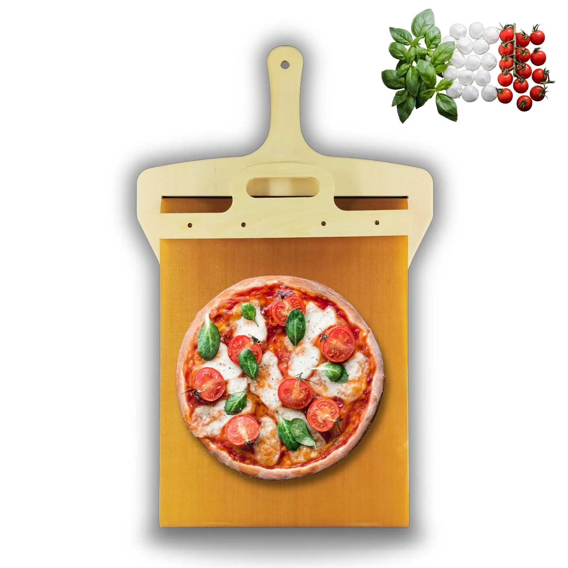 

Sliding Pizza Peel Non-stick ABS/Wooden Pizza Transfer Shovel with Handle Baking Tool Pizza Tray Baking Tool kitchen accessories