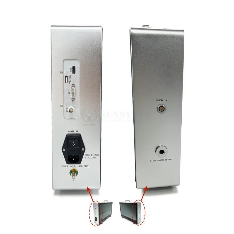 SY-PS050 1080P Full HD видеоэндоскоп система камеры с розкопией лапа и 22-дюймовым дисплеем