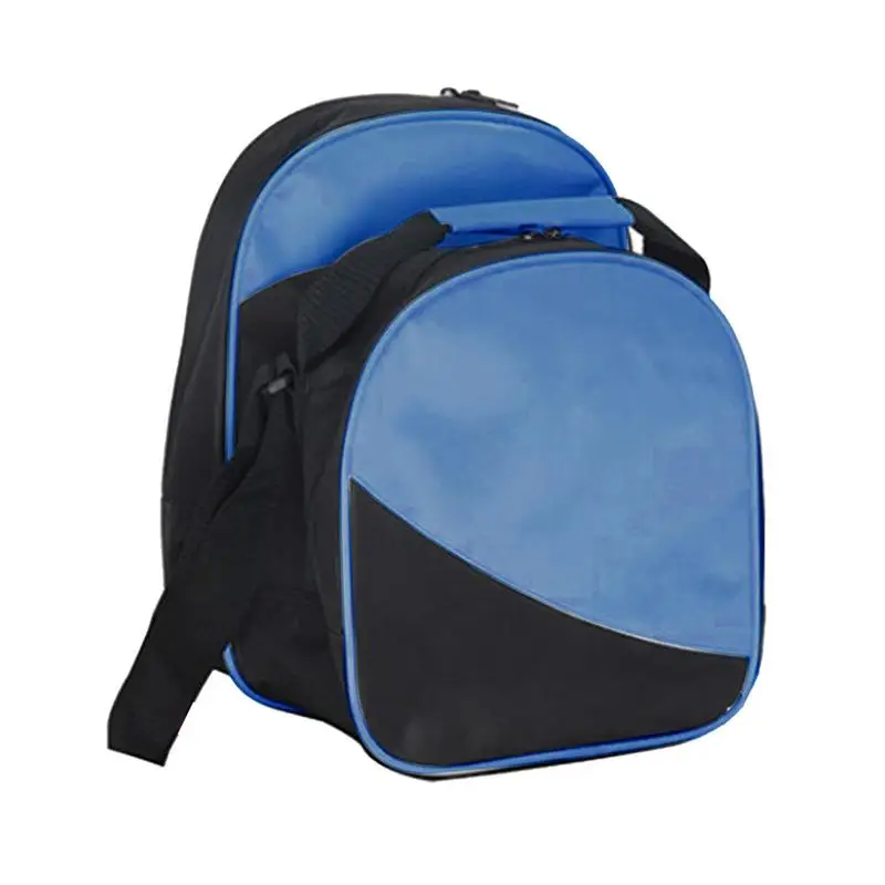 

Сумка для боулинга из полиэстера, износостойкий спортивный рюкзак с ремешком на плечо, с ручкой и внешним карманом