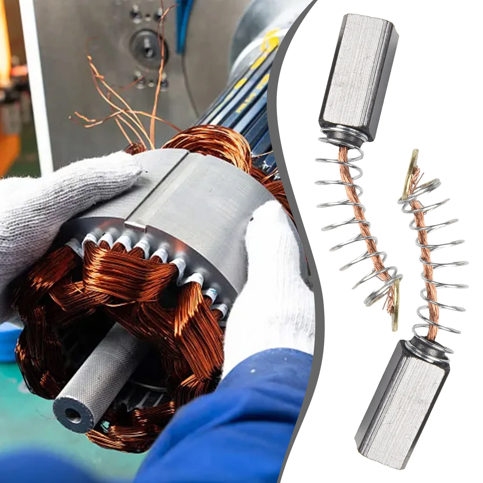 Высококачественные угольные щетки электроинструмент 10x5x5 мм аксессуары