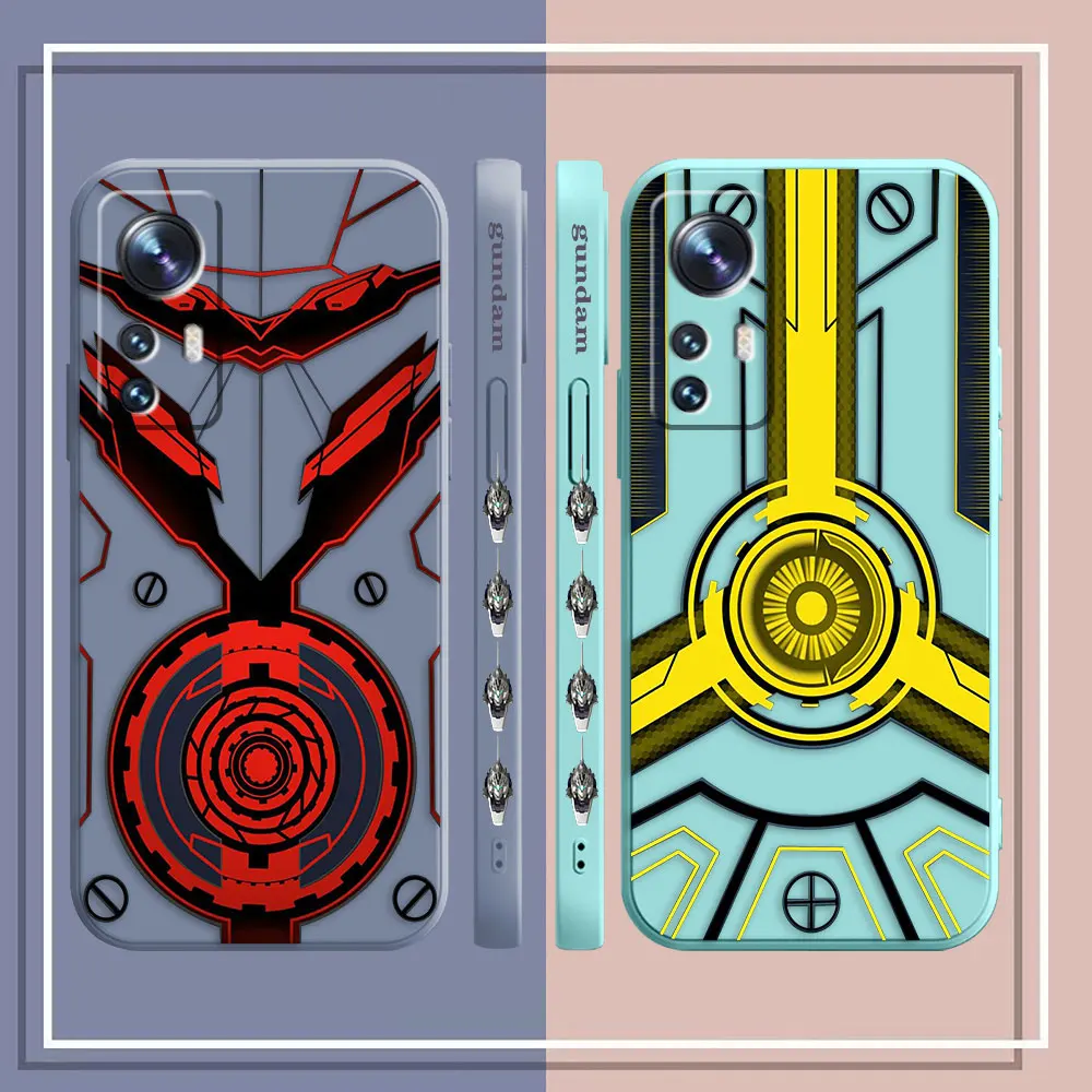 Phone Case For Xiaomi 13 12 12T 12S 11 11T 10 10S 9 8 Pro Ultra Lite Colour Simple Case Cover Funda Cqoue Shell Capa Robot Armor