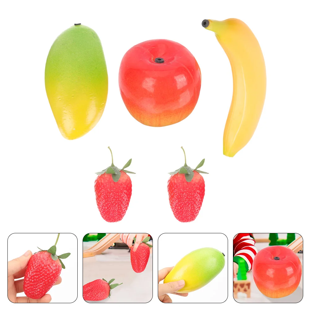 

Fruit Simulated Sandbox Baby Maracas Musical Instruments Plastic Vegetable Shakers Abs Kids