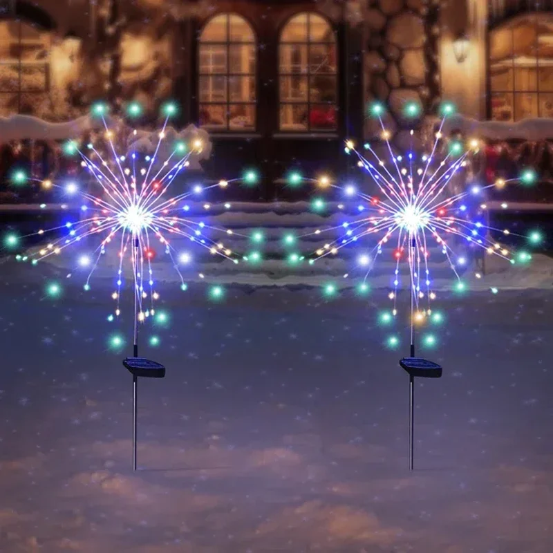 

Солнечные фонарики-фейерверки 200 LED