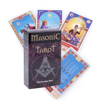 new masonicc tarot deck oracle cards entertainment card game for fate divination tarot card