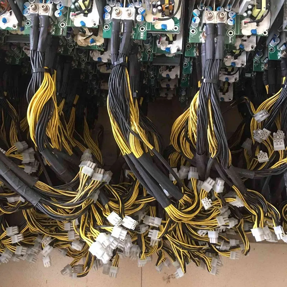 Выходной провод 1200 Вт 1600 Новый 10-контактный разъем питания PCIE для Bitmain Antminer APW7 + APW3