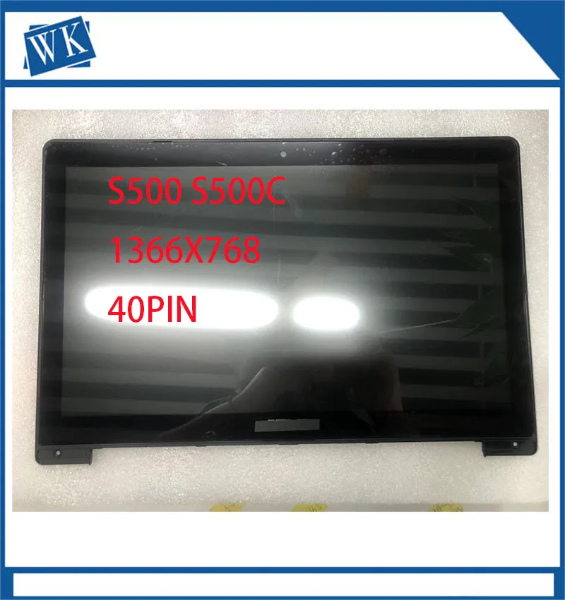 Экран для ноутбука Asus S500/S500C/S500CA 15 6 дюйма 1366x768 40 контактов