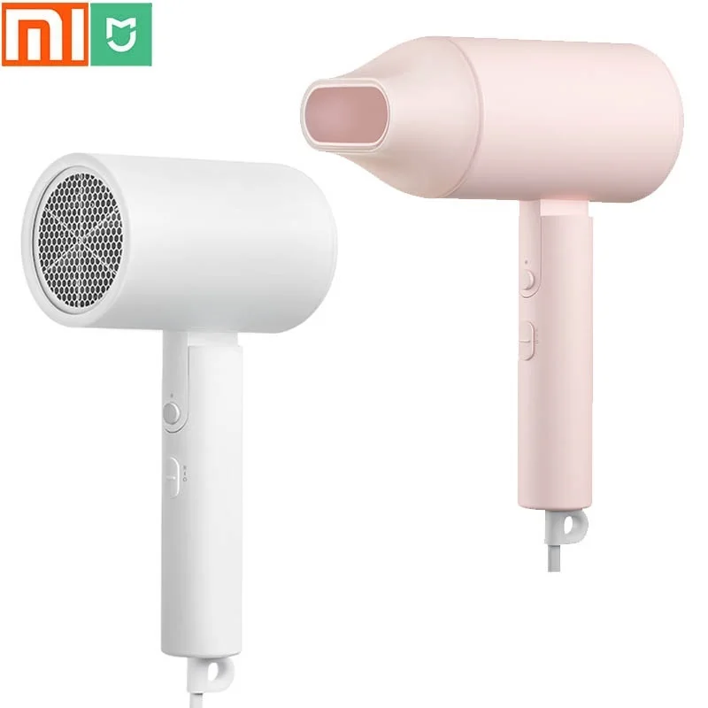 

Фен Xiaomi Mijia с отрицательными ионами для ухода за волосами складной высокоскоростной сушильный компактный и портативный Оригинальный фен дл...