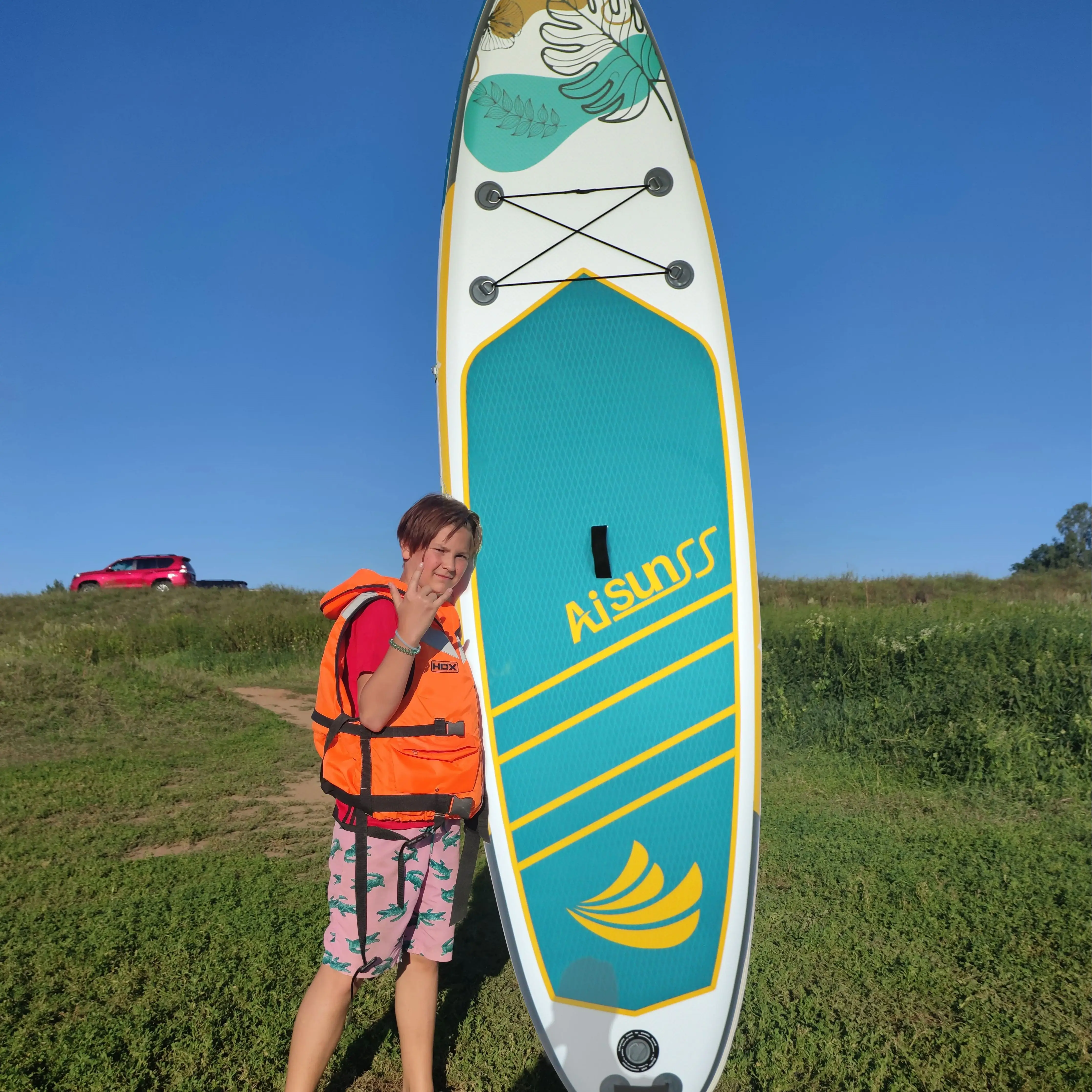 

Good Product Stand Up Paddle Board Inflatable Sup Wakeboard Surfboard Water Sports for Yoga