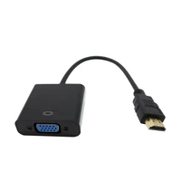 hdmi compatible to vga adapter hd 1080p male to famale converter digital to analog for xbox ps4 pc laptop notebook tv box