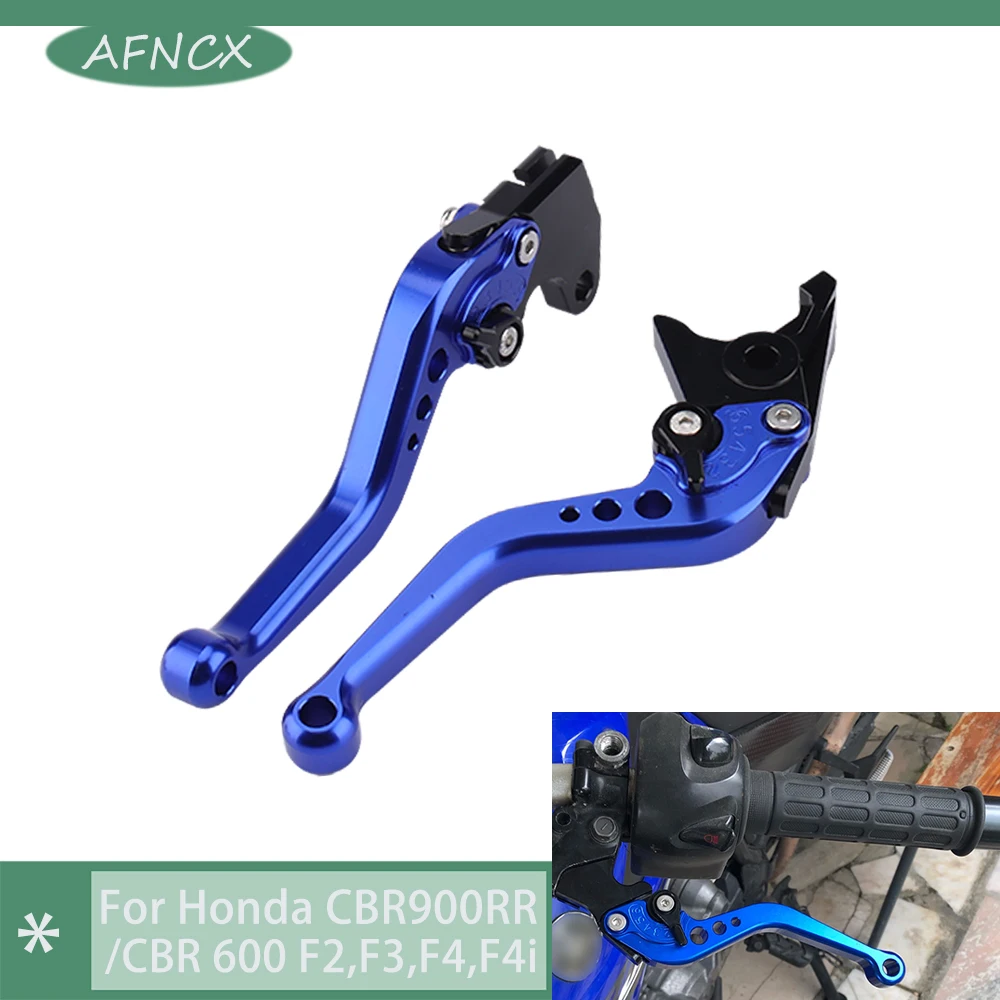 

New For Honda CBR 600 F2,F3,F4,F4i 1991-2007 CBR900RR 1993-1999 Motorcycle Adjustable Accessories Short Brake Clutch Levers