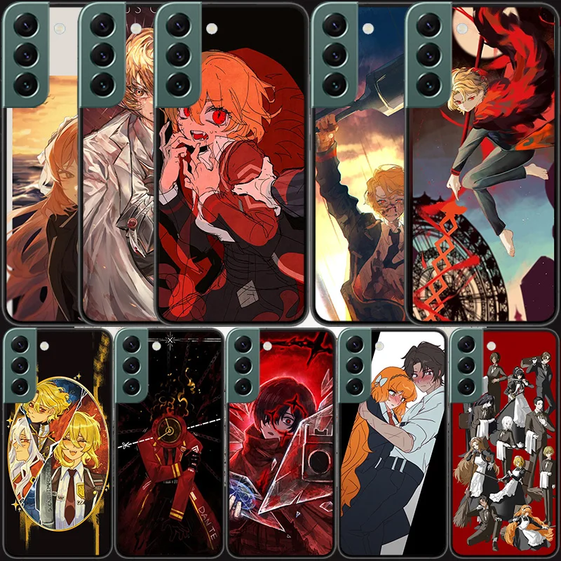 Чехол для телефона Game L-Limbus Company Samsung S8 S7 Galaxy Note 20 Ultra 10 Lite 9 8 M12 M21 M30S M31 M32 M51 M52 J8 J6 J4 Plus M