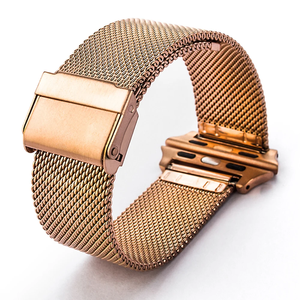 44MM Stainless Steel Strap For IWO Series 6/7 Smart Watch DT7 Pro W27 Pro/Max Smartwatch Belts HW67 X8 Max W37 T100 I7 Pro HW22