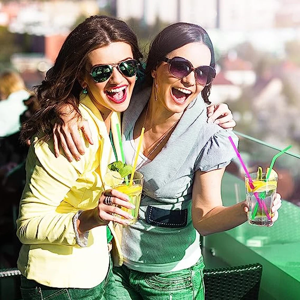 Фото 50-1000 шт. разноцветные и черные соломинки для питья Cola Cocktail Rietjes для свадьбы, кухни, вечеринки, Kunst Adri Beverage Straw, оптовая продажа №2