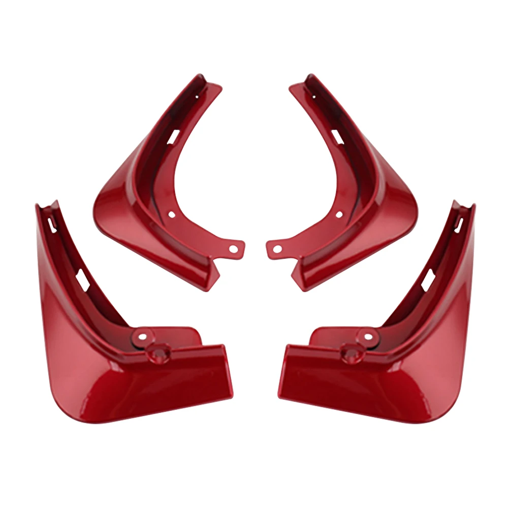 

4pcs Car Mudflaps Mud Flaps Splash Guards Mudguards Mud Flap Front Rear Fender Protector For Tesla Model 3 Model Y 2021