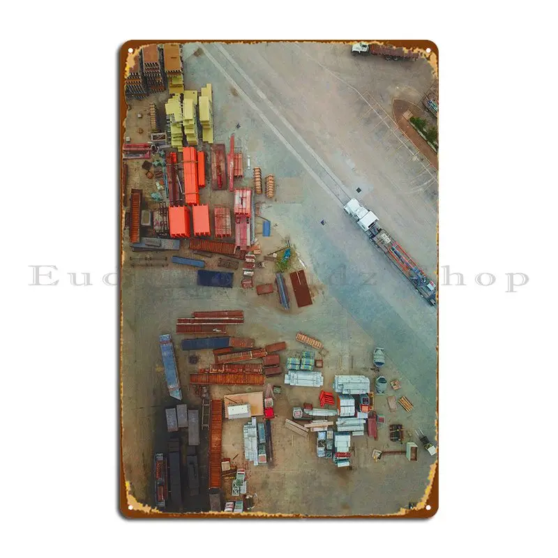

World From Above Metal Plaque Pub Mural Pub Garage Custom Cinema Tin Sign Poster