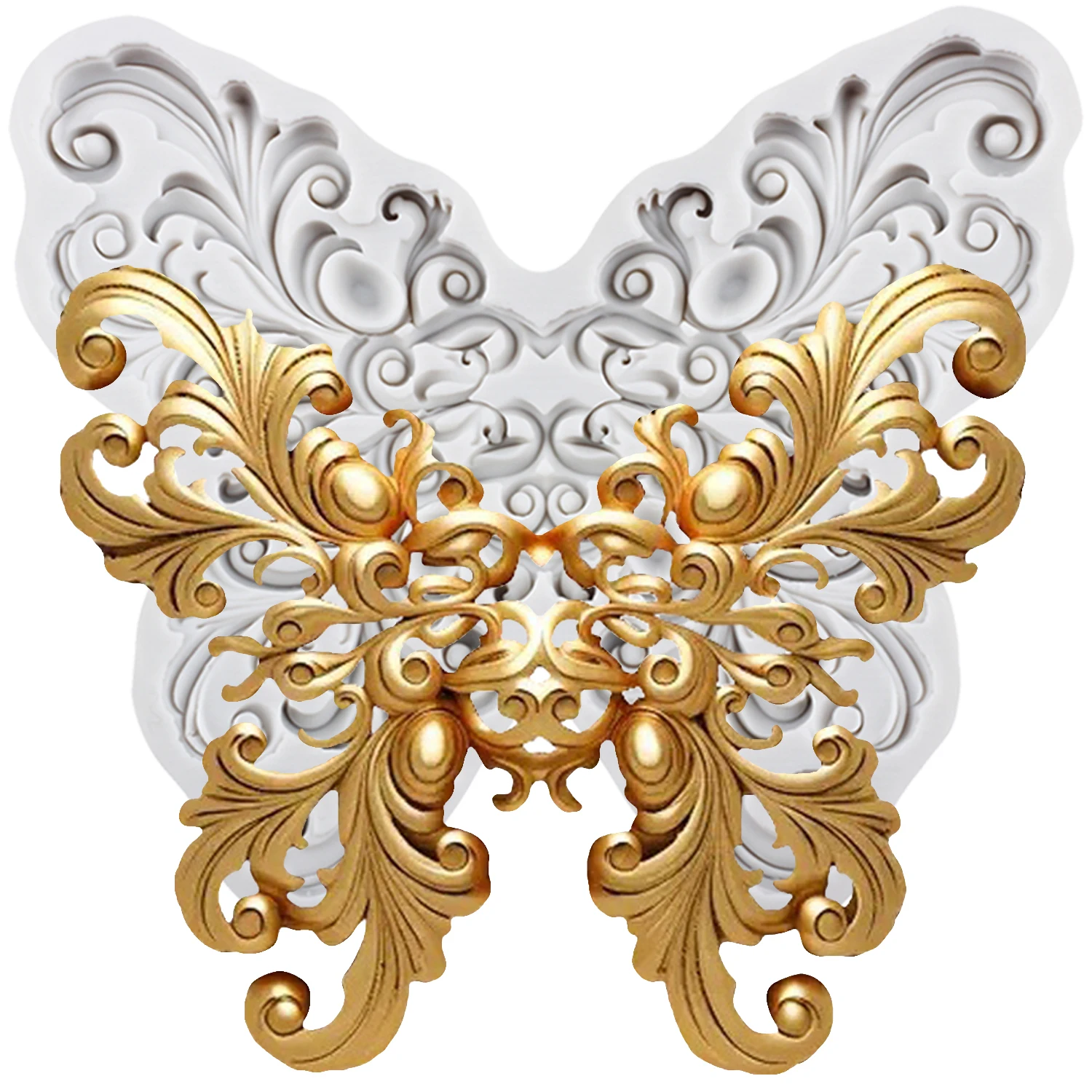 Формы для торта Mujiang Бабочка из силикона