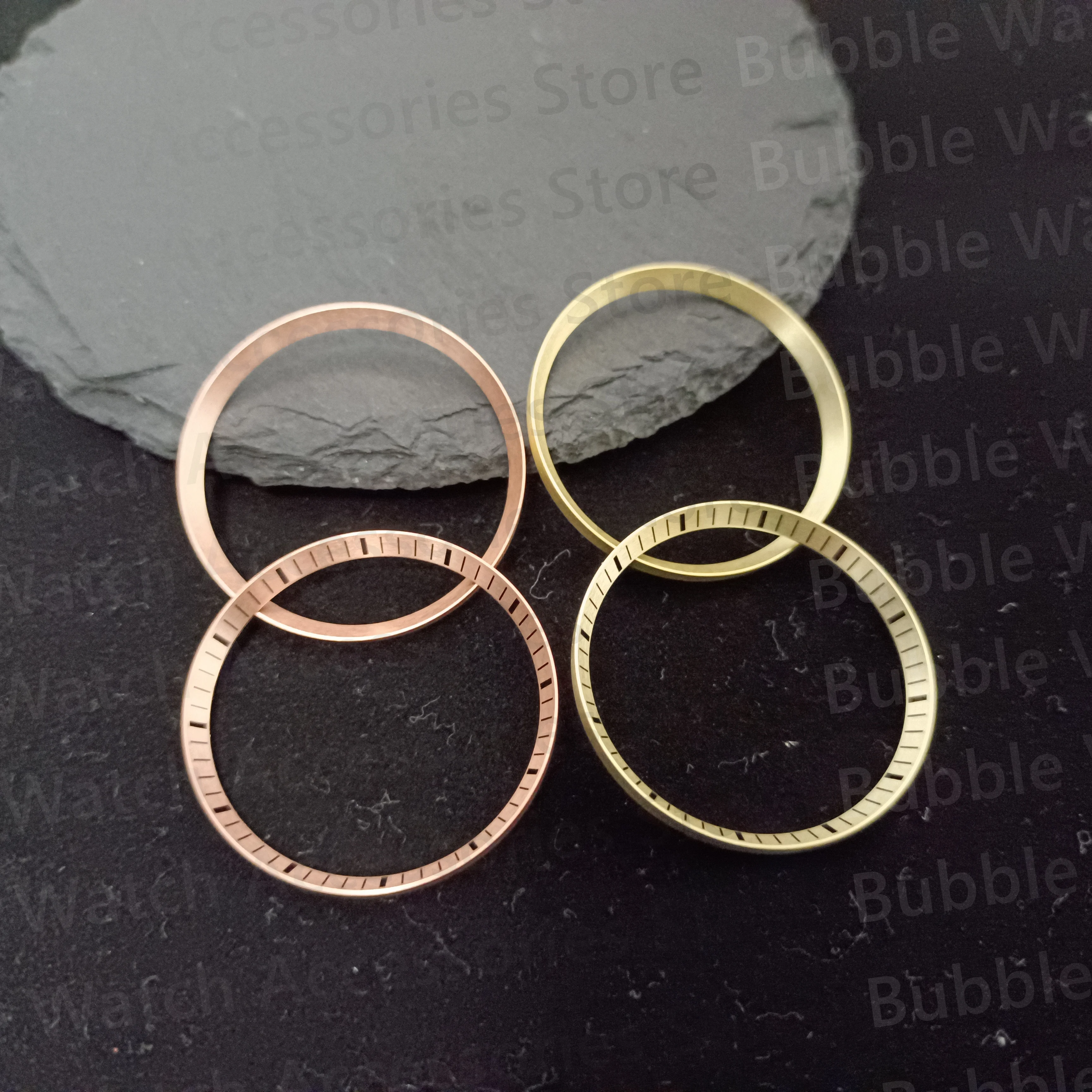 On Sale Mod 30.5mm Black Blue GMT Chapter Ring Metal Watch Ring Fit For SKX007 SKX009 SRPD NH35 NH36 Movement Men's Diving Watch