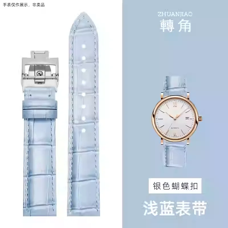 Ремешок для часов из натуральной кожи с бамбуковым узором для Vacheron Constantin, кожаный ремешок для часов для мужчин и женщин, 15, 16, 17, 18, 19, 20, 22 мм (art.: 3920d9d1208aa) - 3920d9d1208aa