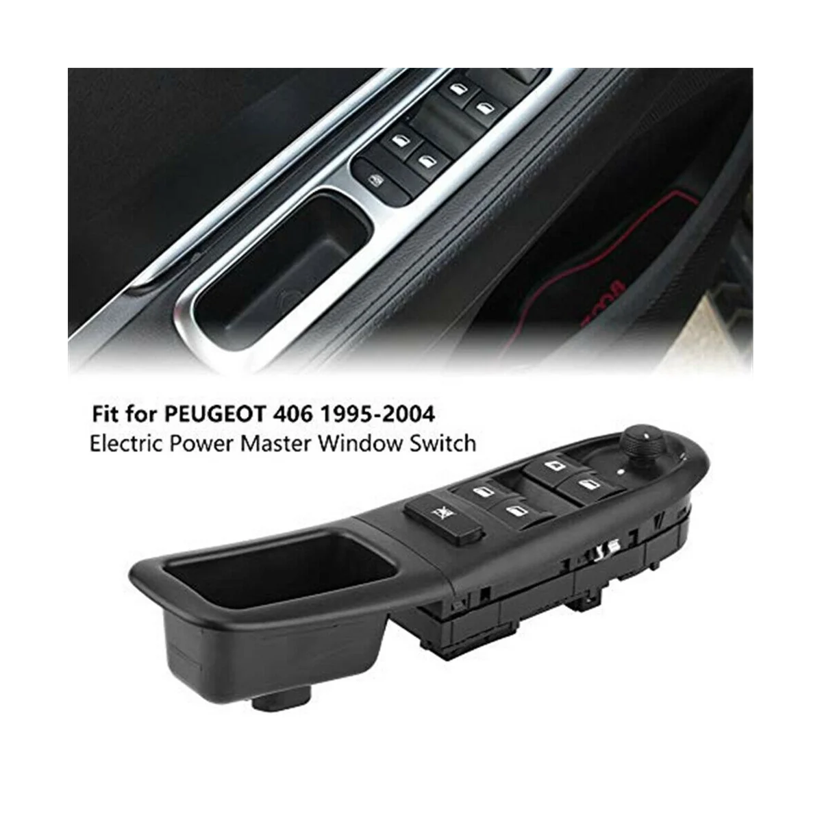 Автомобильный передний левый Электрический переключатель окна управления для 406