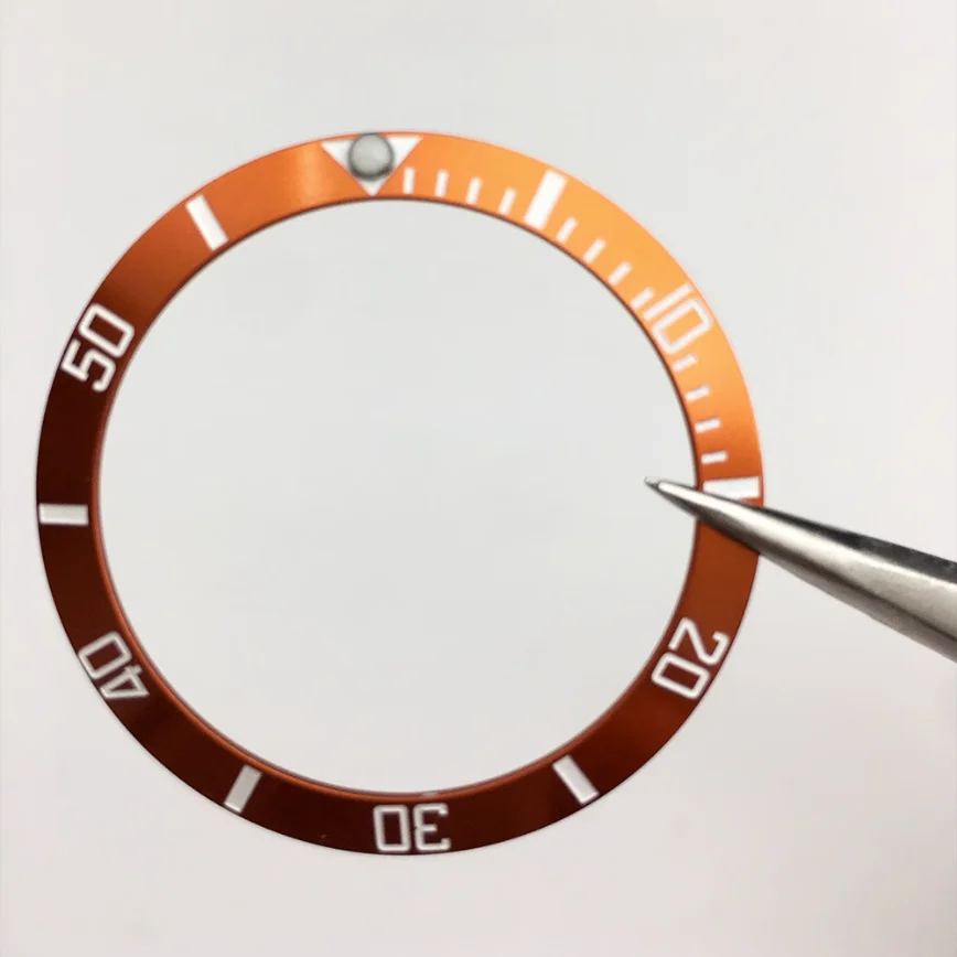 Watch Accessories 38mm Watch Bezel Insert Colorful Aluminum Piece Bezel Outer Diameter 38MM Suitable for 40MM Case