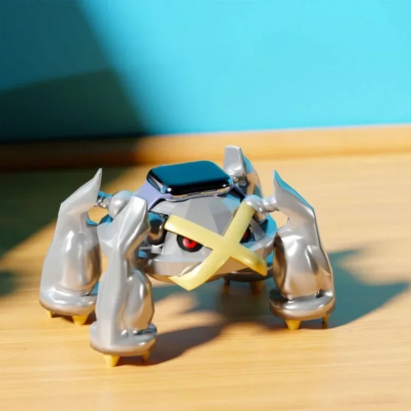 Фото Kawaii Pokemon Magnemite Фигурки Apple Watch Зарядное устройство Подставка Аниме Фигурка Метро Часы 8 7 6 5 4 3 2 Se Зарядное устройство для валюты №4