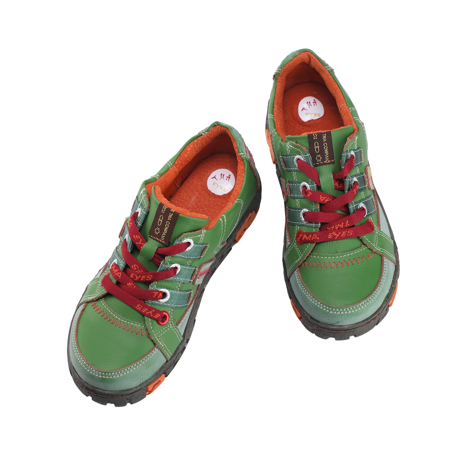 Женские кроссовки из натуральной кожи на плоской подошве для улицы - купить по