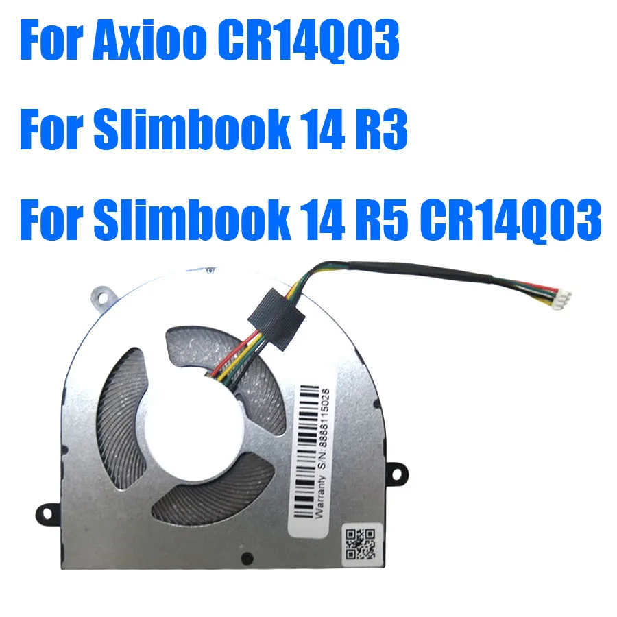 Фото Запасной вентилятор для ноутбука Axioo Slimbook 14 R3 14 R5 CR14Q03 DC5V №1