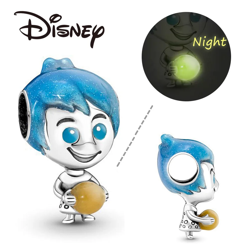 

Disney 925 пробы Серебряный Pixar Joy светится в темноте