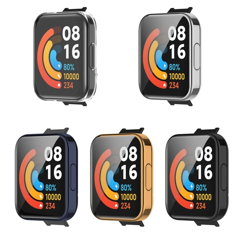 Чехол для защиты экрана совместимый с Redmi watch 2/Horloge 2 прочный ультратонкий
