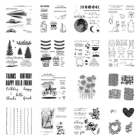 2022 new clear stamps and metal cutting dies diy cutters scrapbooking crafts handmade embossing seal decoration greeting cards