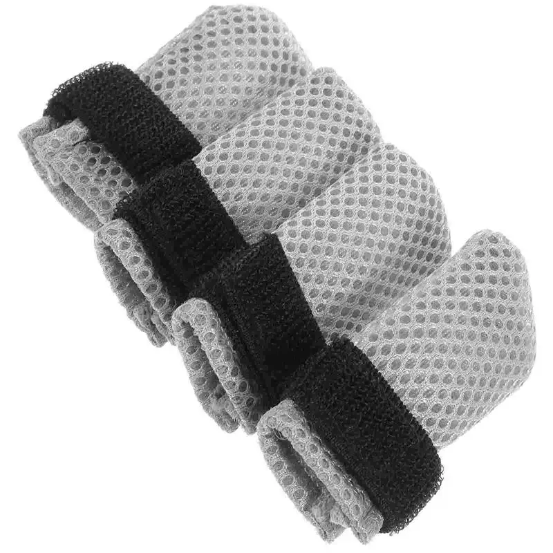 4 шт. обувь для кошек кепки ногтей защита от царапин ботинки из полиэстера с