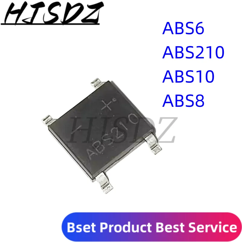 Полиуретановый выпрямитель, 50 штук, ABS6, ABS8, ABS10, SOP4, ABS210, SOP-4, 0.6A, 0.8A, 1A, 2A, 600V, 800V, 1000V, V, 1KV, nue