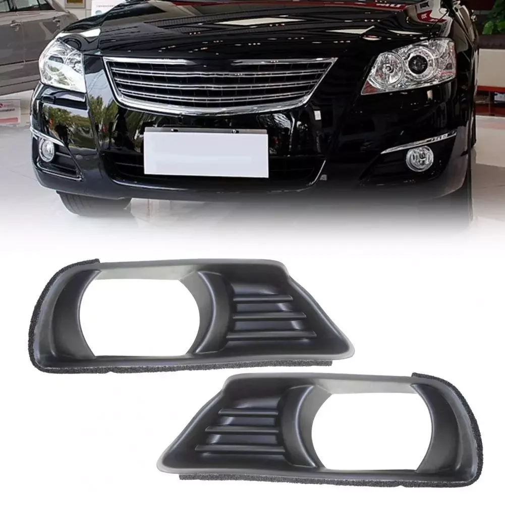 

1 Pair L/R Lower Bumper Fog Light Lamp Cover TO2599101 TO2598101 5212706040 for Toyota Camry 2007 2008 2009 US Version