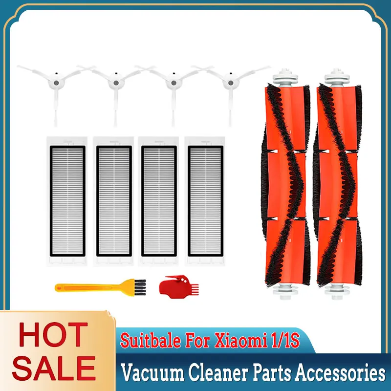 Hepa-фильтр для робота-пылесоса Xiaomi Mijia 1 s Roborock S5 S51 S55 S50 Max Mi