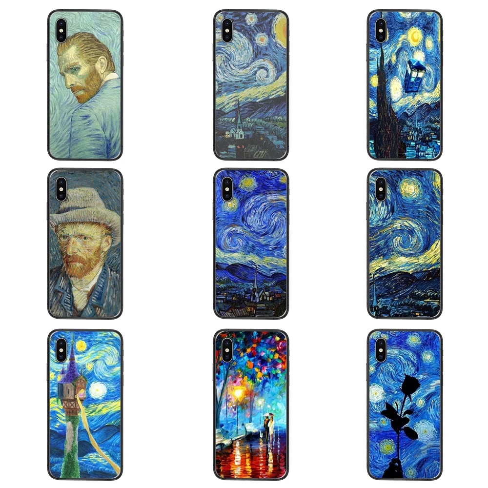 Характеристики мягкого телефона Xiaomi Redmi K40 K30 K30S K20 Gaming 9 9C 8 8A 7 7A 6 6A 5 4X 4A Nfc Plus Pro 5G Van Gogh Starry Night