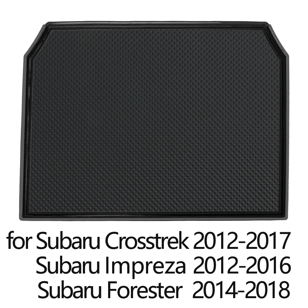 Автомобильный Центральный коврик для приборной панели нескользящий коврик для Subaru Forester 2015 2016 2017 2014 2018 2019-2024 Crosstrek 2012-2017 Subaru XV Impreza 2018-2023 держатель для телефона коврик
