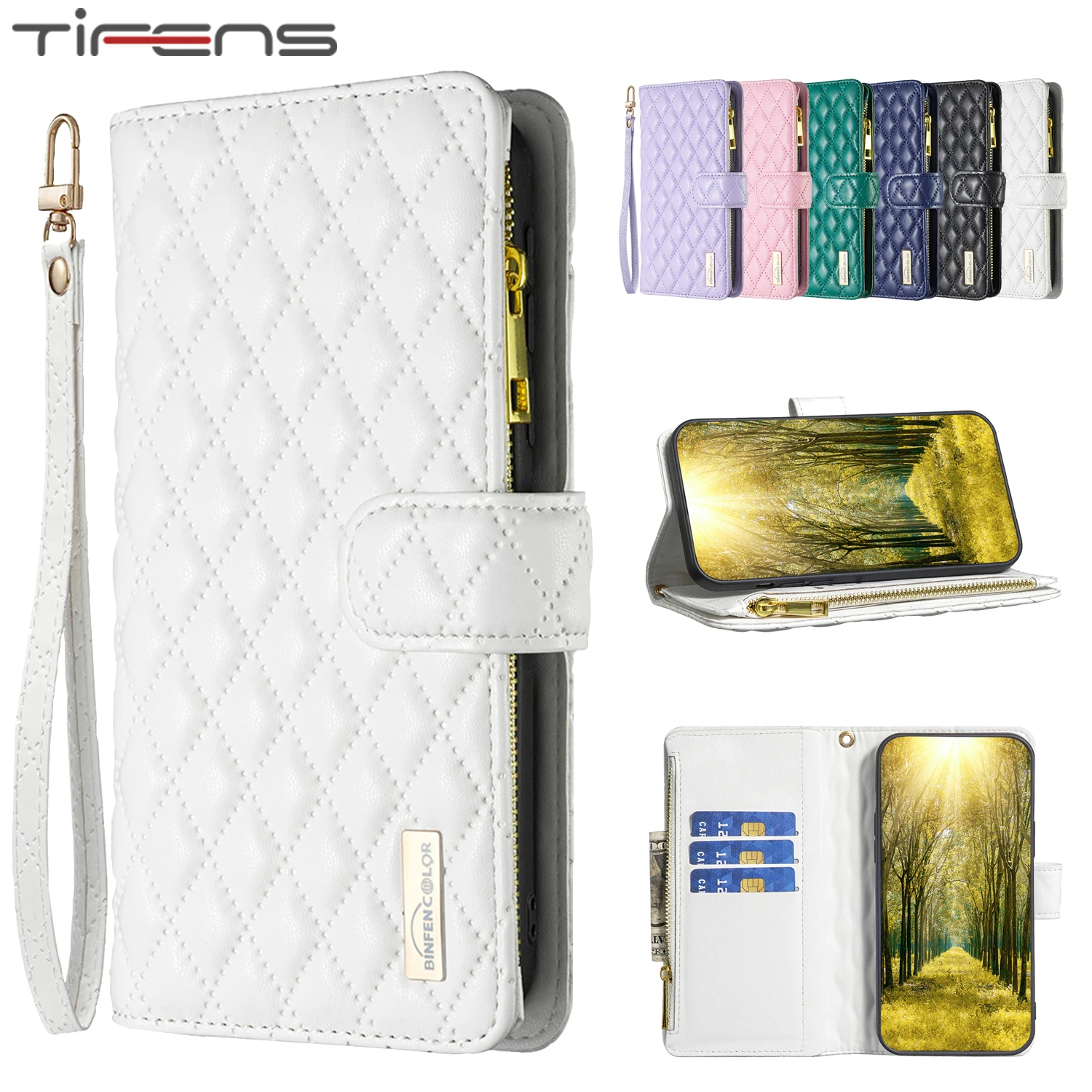 

Противоударный чехол для телефона чехол для OPPO A96 A94 A76 A74 A72 A16 A15 A7 откидной кожаный бумажник с отделением для карт Прочный Магнитный защитный...