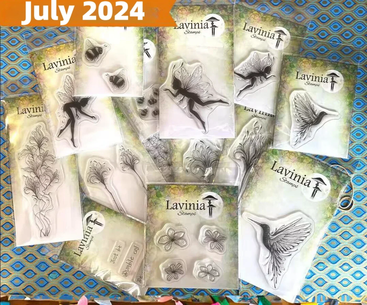 Прозрачные штампы Craft Clearance 2024 коллекция Sunbloom Bridge эльфийские сделай сам скрапбук