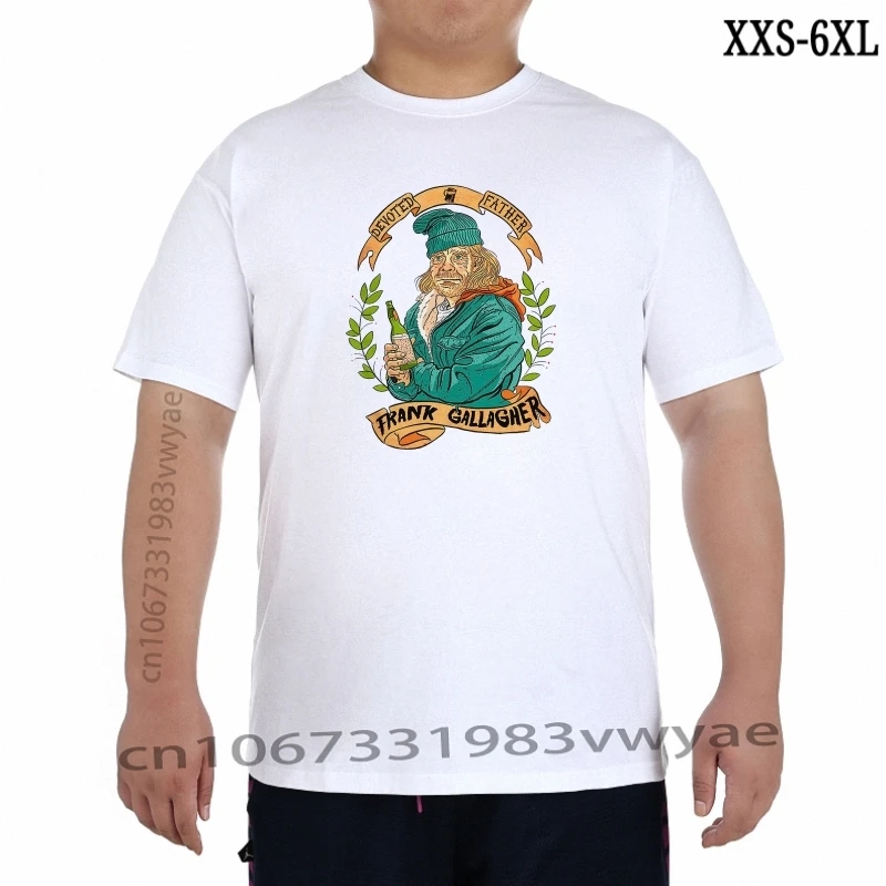 

TShirt 2023 Fashion Men Shameless Art Tshirt, Frank Gallagher Tee, Men' All Sizes XXS-6XL