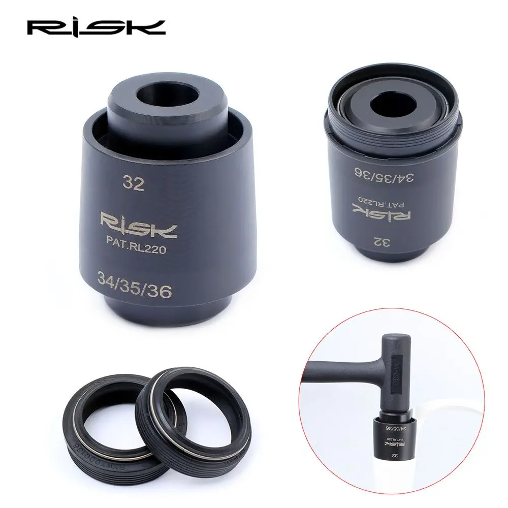 

Carbon Fiber Bicycle Shock Absorb Fork MTB Suspension Front Fork Dust Seal Installation Tool Oil Seal Mountain Bike
