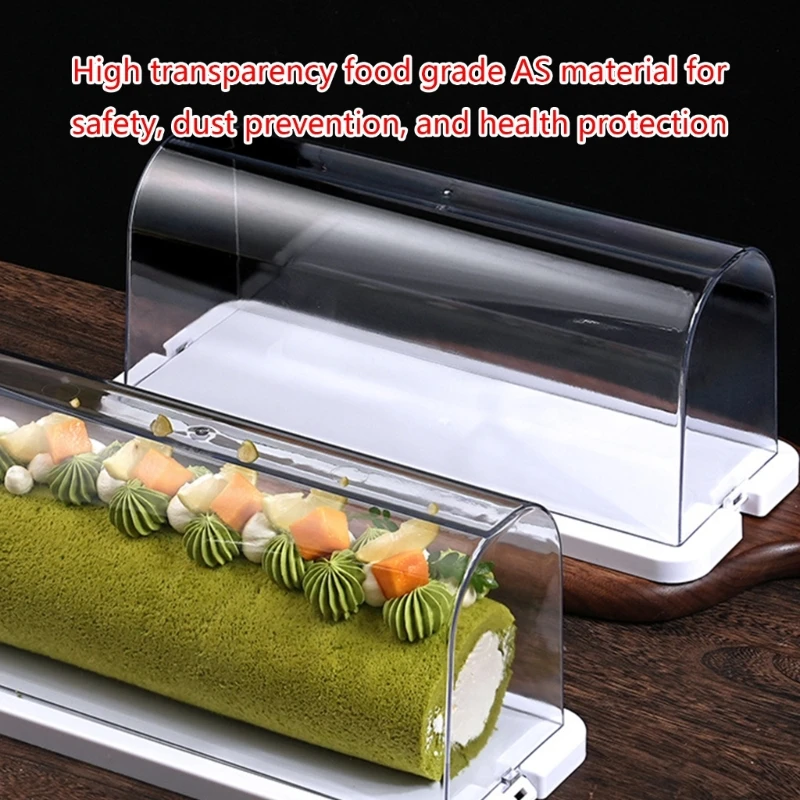 Пластиковый контейнер для рулетов кексы держатель хранения сырной выпечки