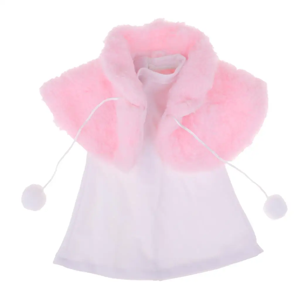 

Doll Clothes Set For AG American Doll 18" Costume Dress Cape Christmas Gifts