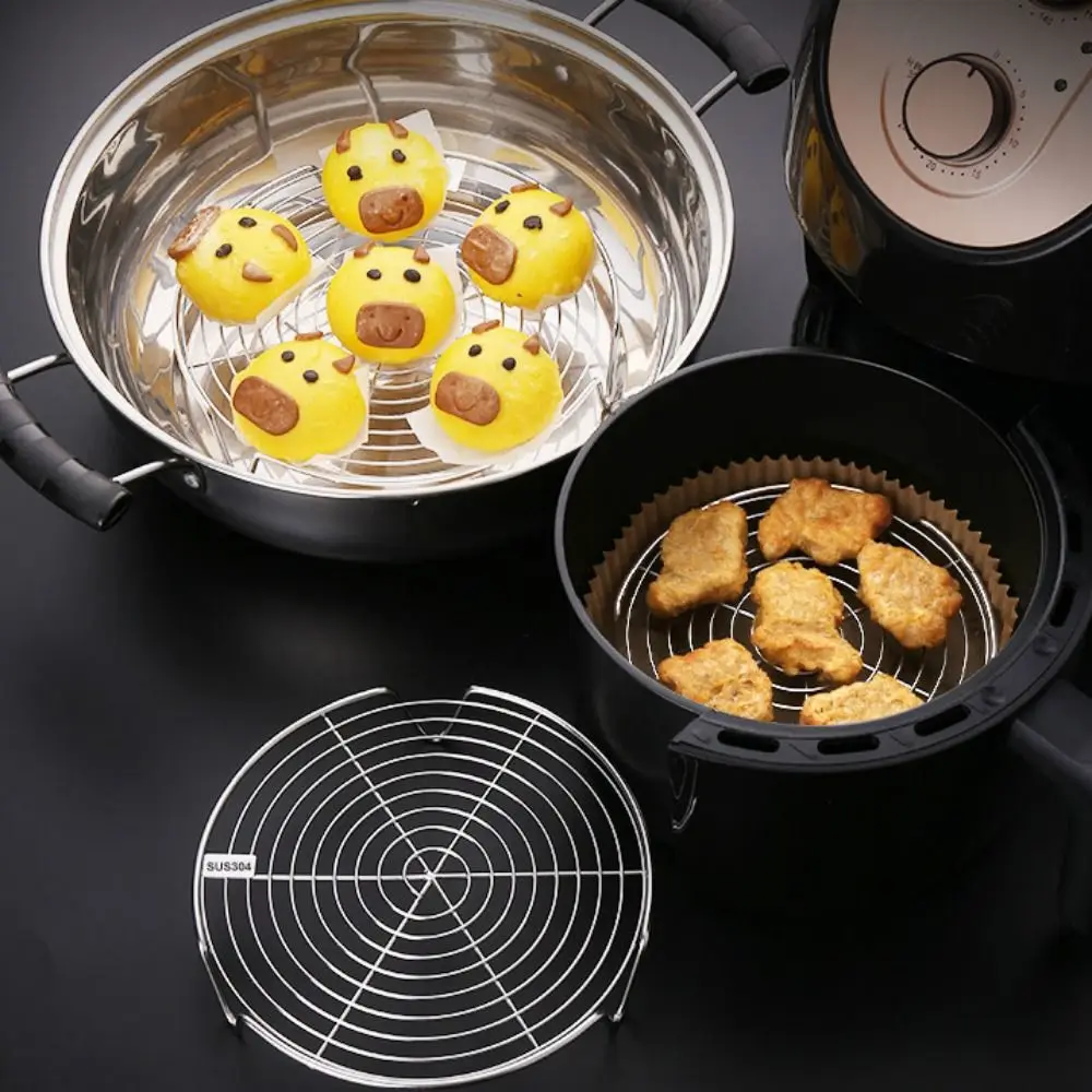 

Multifunction Steamer Shelf 304 Stainless Steel Steaming Dumplings Egg Grill Steamer Rack Tray Stand Cookware Pot Steaming