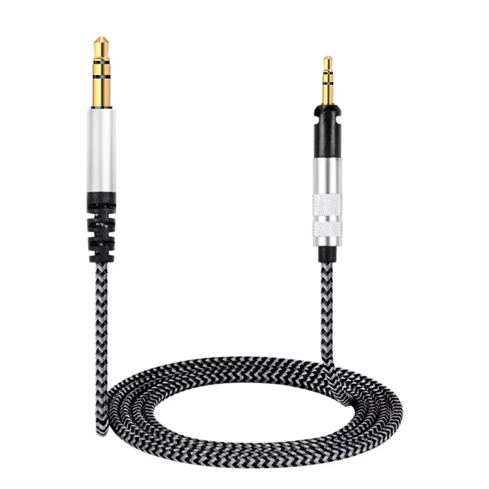 

1.3m Durable Professional Replacement Parts Portable Headphone Cable Stereo Universal Accessories Electronics For HD598 HD558